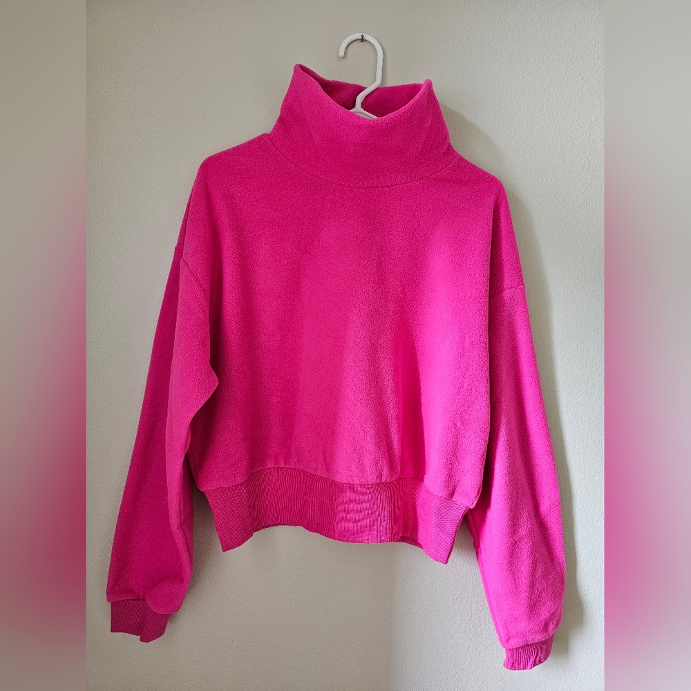 Performance Microfleece Mock Neck Sweatshirt